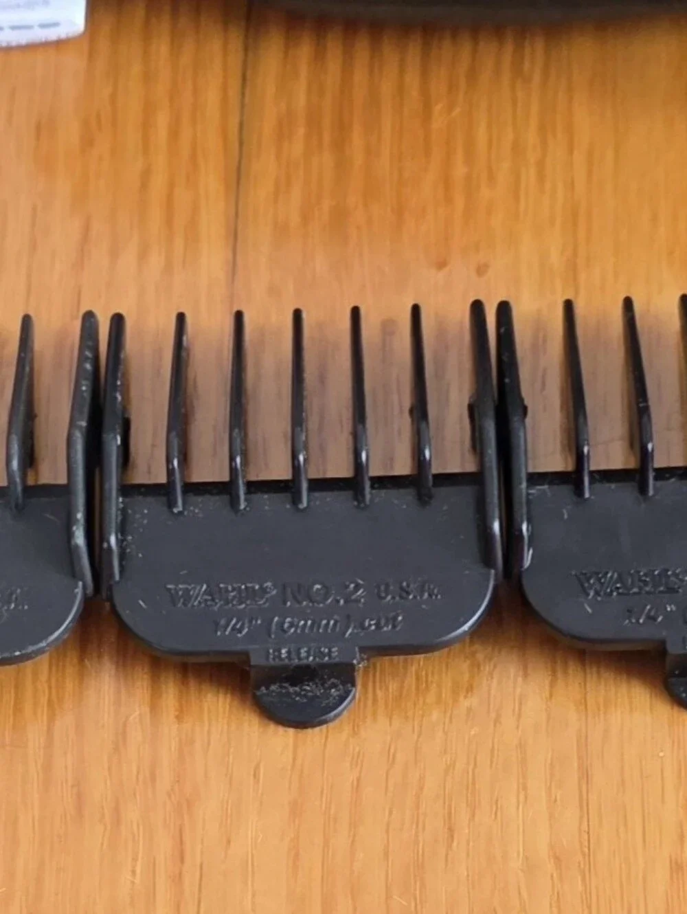Wahl Black Corded Hair/Animal Clipper with Multiple Black Guide Combs